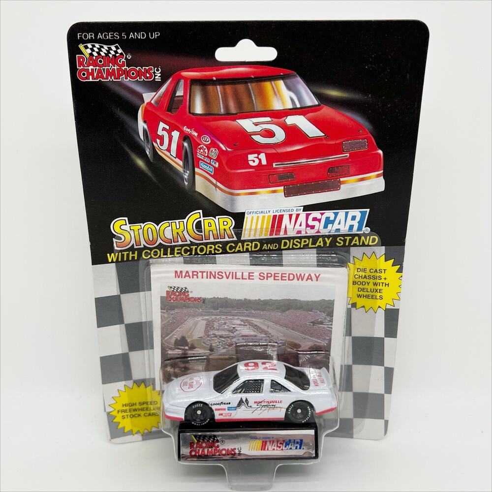 Racing Champions Collector's Limited Edition Diecast Stock Car Martinsville